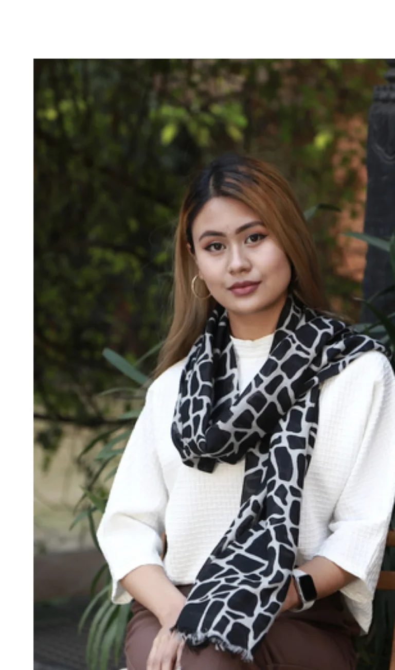 Giraffe Print Stole