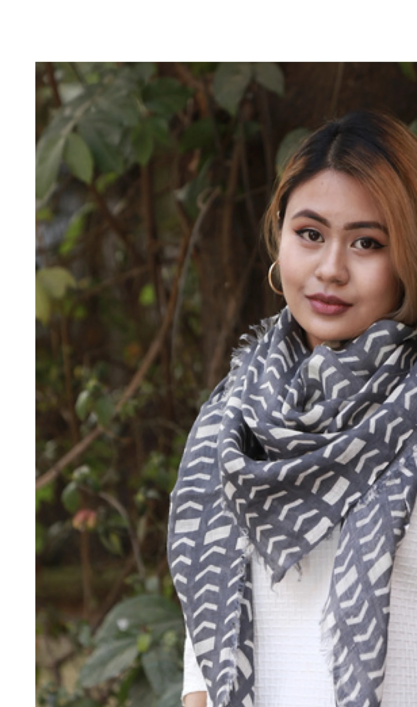 Pattern Printed Stole